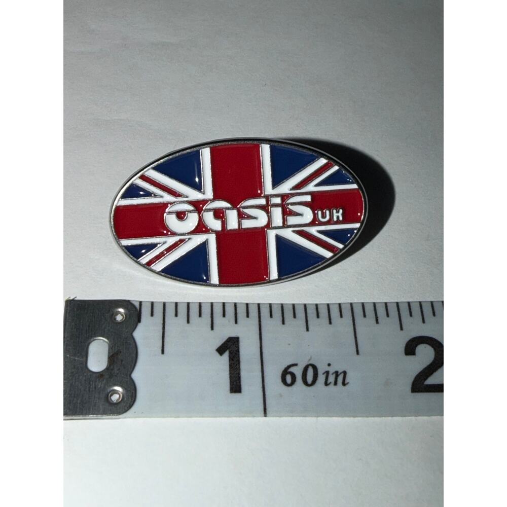 Oasis Band Pin Brooch